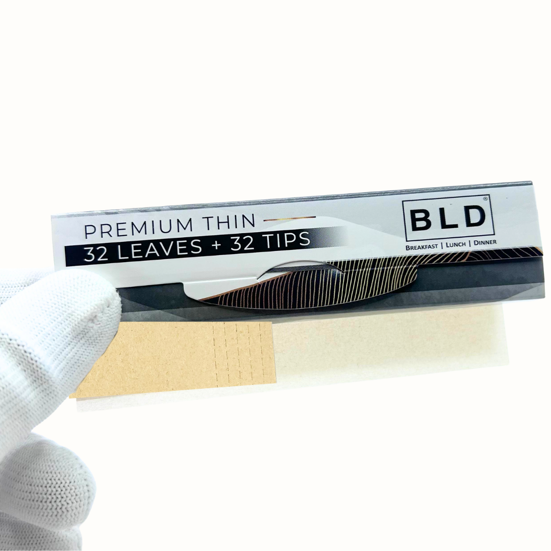 BLD Rolling Paper Booklet - With Tips