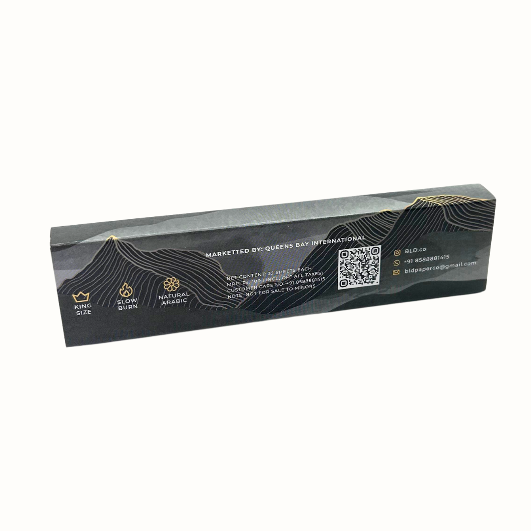 BLD Rolling Paper Booklet - With Tips