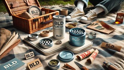 BLD Flat Aluminium Grinder